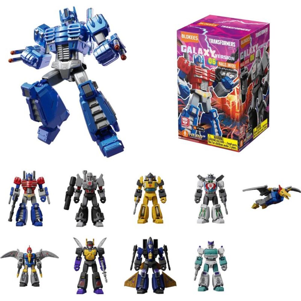 Blokees - Transformers - Galaxy Version - 06: Parallel Universe Model Kit 9ct